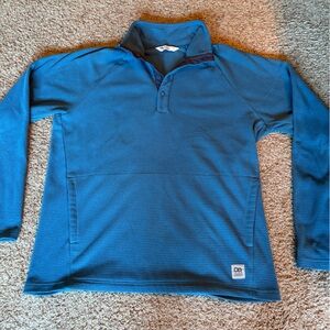 Outdoor Research Men’s Trail Mix Snap Pullover Cascade L